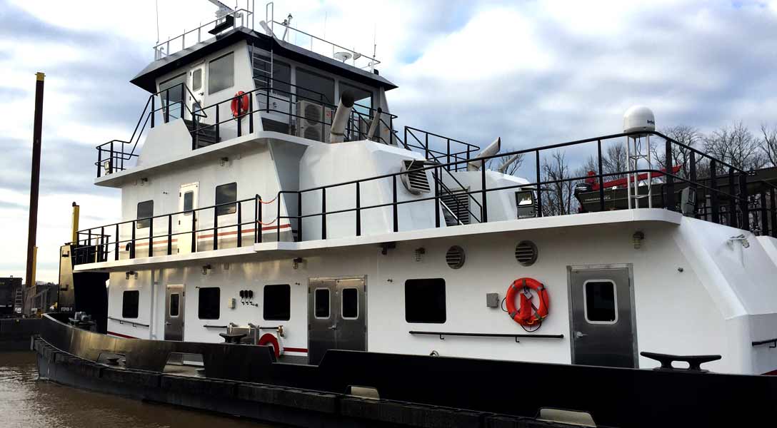 MV Stephen W - Launch of New AM&O Boat